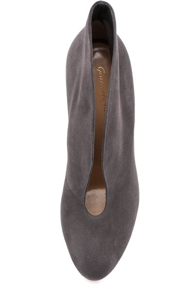 Замшевые ботильоны vamp GIANVITO ROSSI, арт. G29450.15RIC.CAS, фото 5