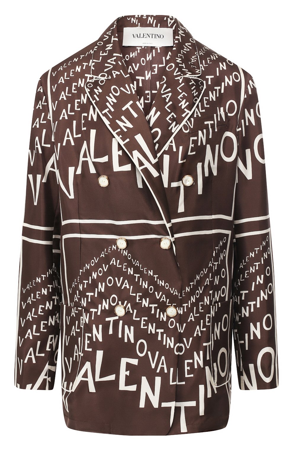 Шелко вый жакет VALENTINO, арт. RB3CE1H24EL, фото 1
