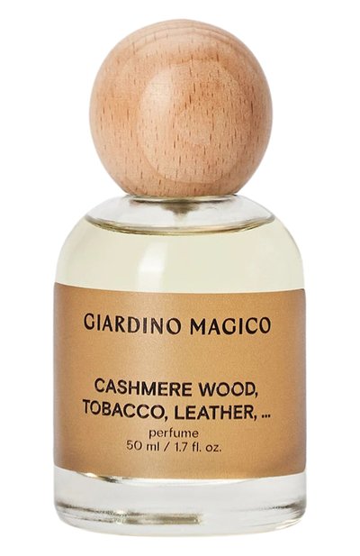 Мужской духи cashmere wood, tobacco, leather, … (50ml)  GIARDINO MAGICO, арт. 4640200327888