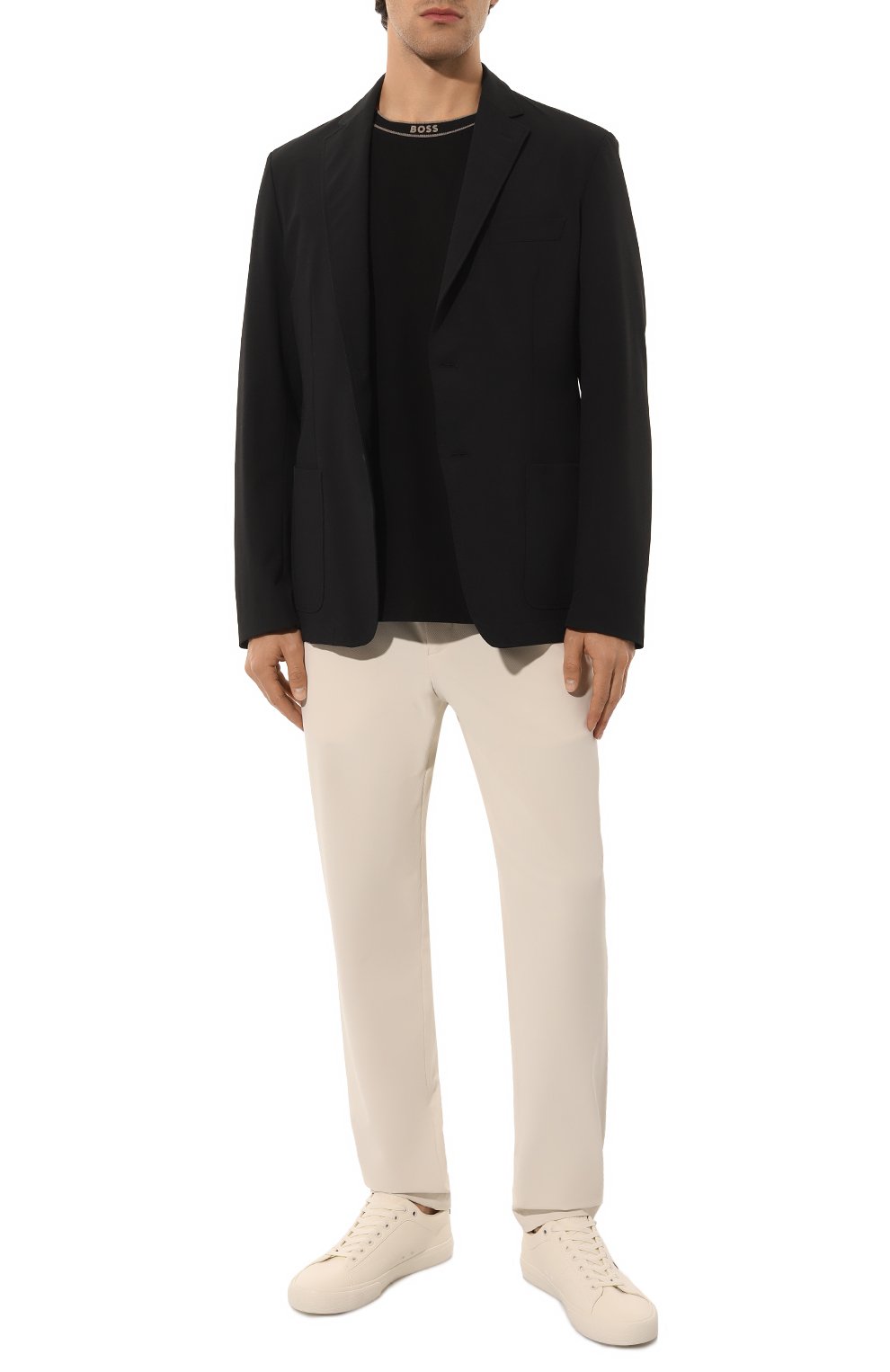 Хлопковая футболка BOSS GREEN, арт. 50525080, фото 2