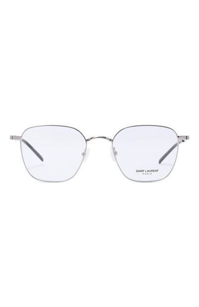 Оправа SAINT LAURENT серебряного цвета по цене 30700 руб., арт. SL 852 005, фото 4 Оправа SAINT LAURENT, арт. SL 852 005, фото 4