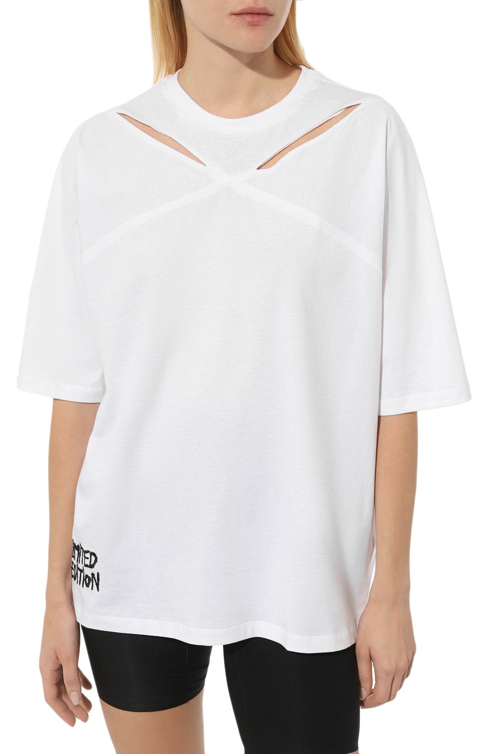 Хлопковая футболка CHANTELLE X, арт. C01430, фото 3