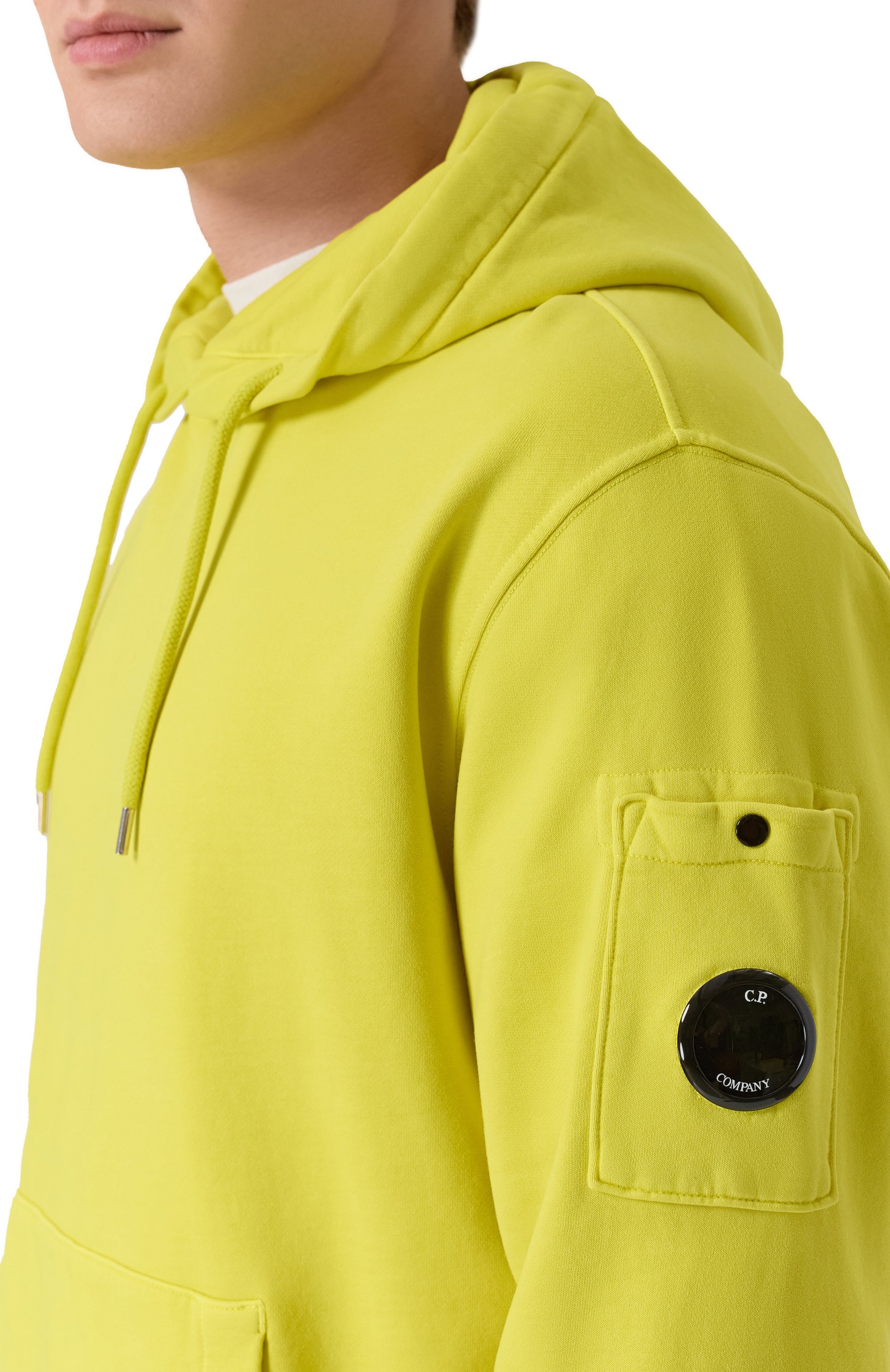 Хлопковое худи C.P. COMPANY, арт. 19CMSS719A006372R, фото 5