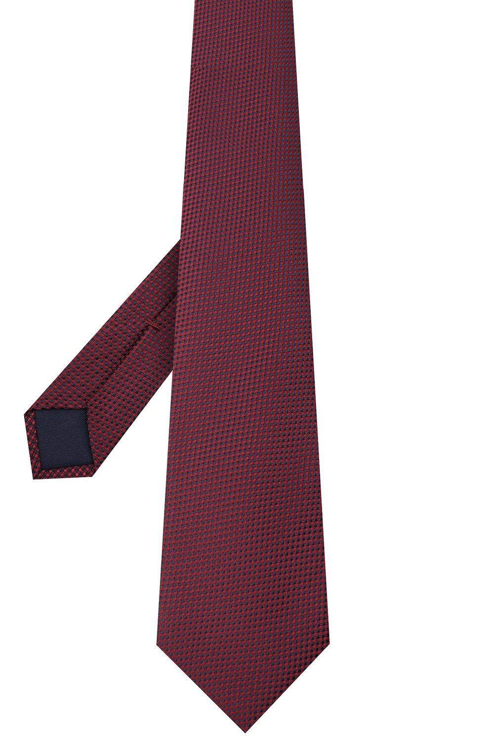 Шелковый галстук CORNELIANI красного цвета по цене 12650 руб., арт. 86U302-0820305/00, фото 2 Шелковый галстук CORNELIANI, арт. 86U302-0820305/00, фото 2