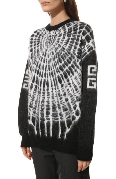 Шерстяной свитер GIVENCHY, арт. BW90EF4ZBN, фото 3