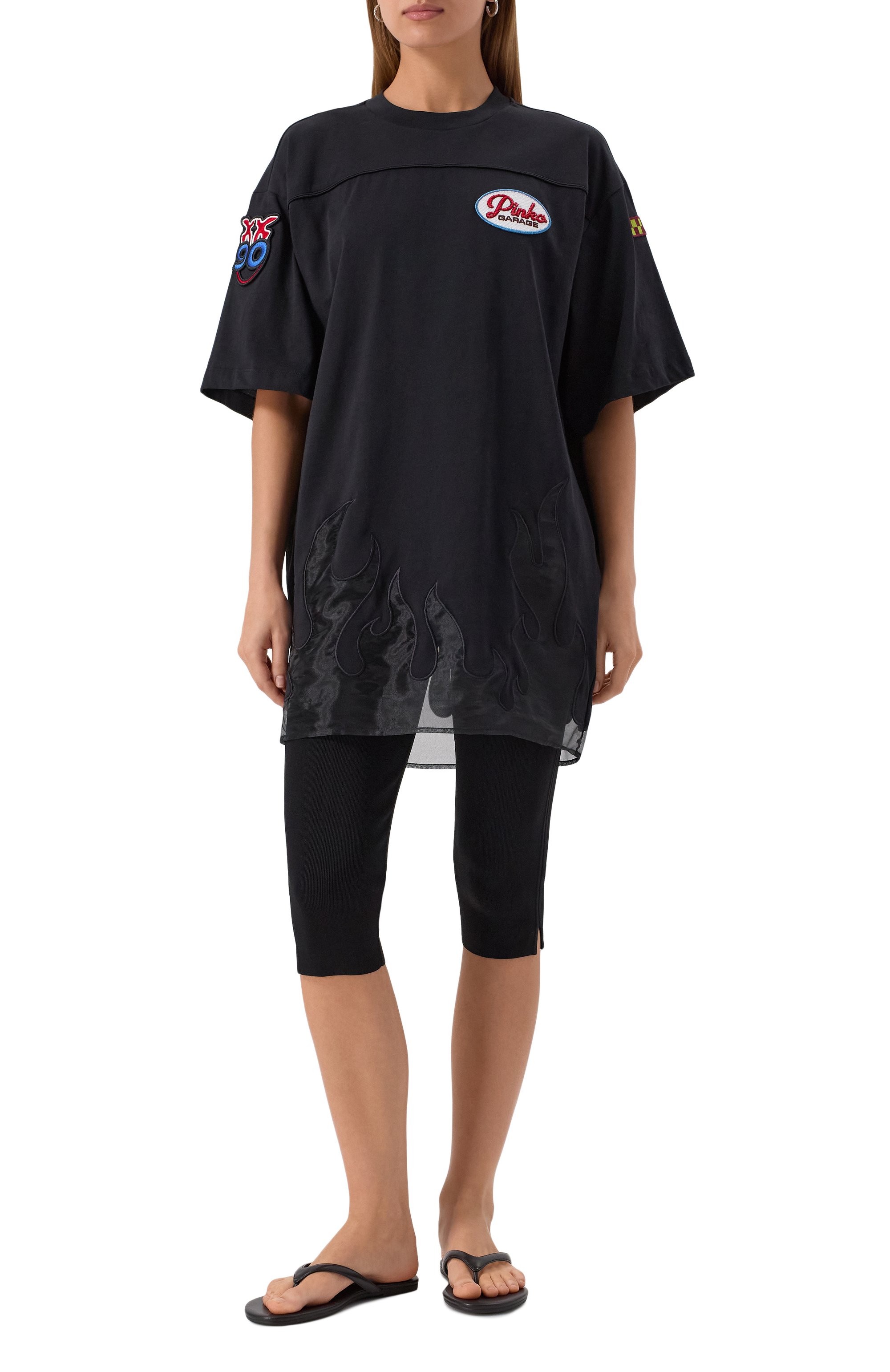 Хлопковое платье PINKO, арт. 105268/A2MK, фото 2