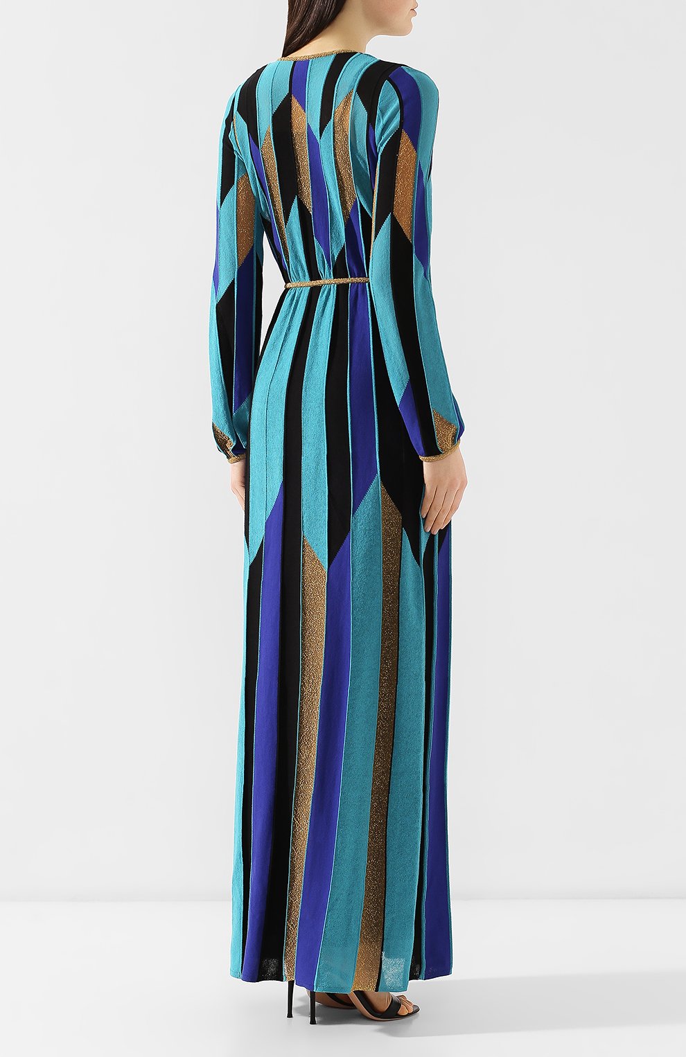 Хлопковое платье M MISSONI разноцветного цвета по цене 99500 руб., арт. 2DG00073/2K0021, фото 4 Хлопковое платье M MISSONI, арт. 2DG00073/2K0021, фото 4