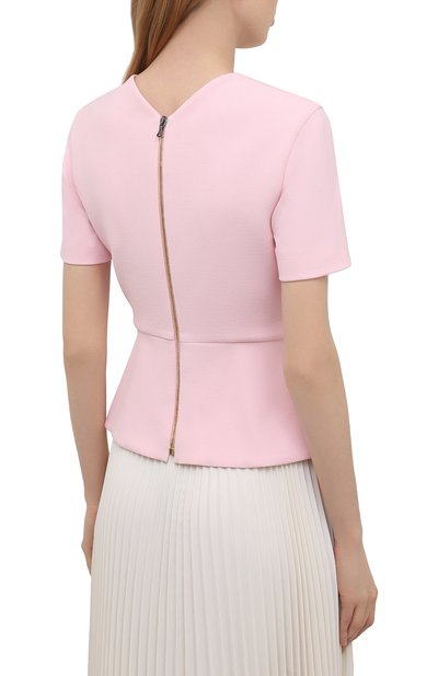 Топ ROLAND MOURET светло-розового цвета по цене 49950 руб., арт. SS21/S2288/F2196, фото 4 Топ ROLAND MOURET, арт. SS21/S2288/F2196, фото 4