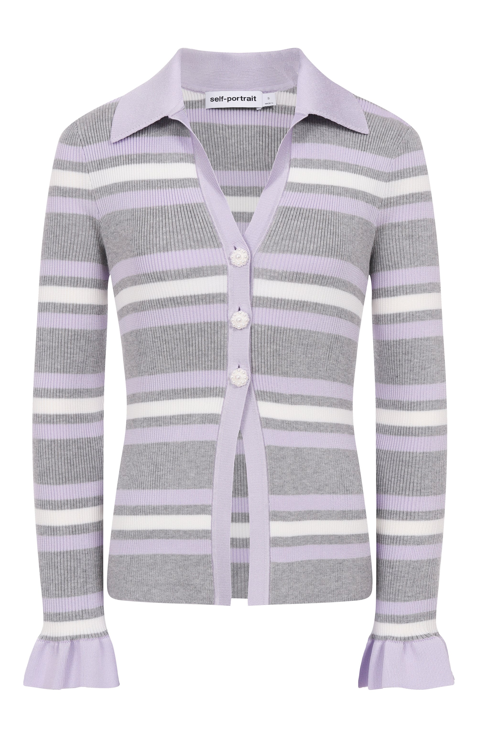 Кардиган SELF-PORTRAIT, арт. PF25047TAGR, фото 1
