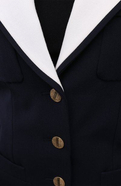 Шерстяной жакет SAINT LAURENT, арт. 636875/Y806V, фото 5