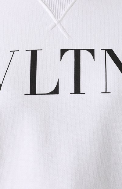 Хлопковый свитшот VALENTINO, арт. RB3MF04S41A, фото 5