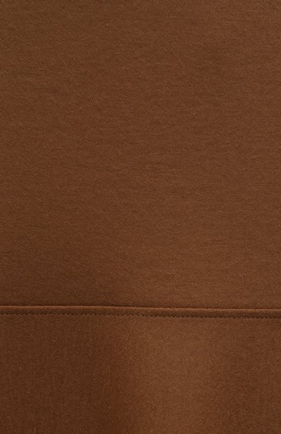 Шерстяная юбка JIL SANDER коричневого цвета по цене 96200 руб., арт. JSPT720009-WT207908A, фото 5 Шерстяная юбка JIL SANDER, арт. JSPT720009-WT207908A, фото 5