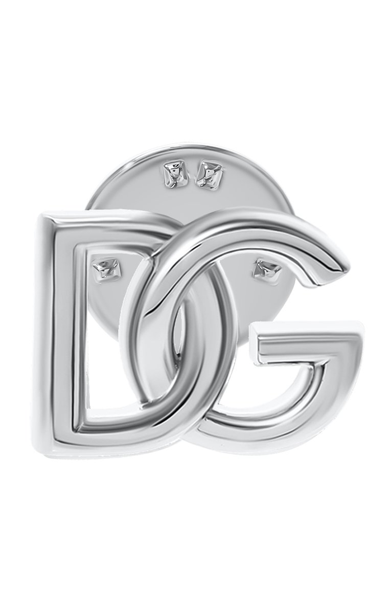 Женская брошь DOLCE & GABBANA серебряного цвета, арт. WPQ1L1 W1111 | Фото 1 (Нос: Не проставлено; Региональные ограничения белый список (Axapta Mercury): Не проставлено; Материал: Металл)