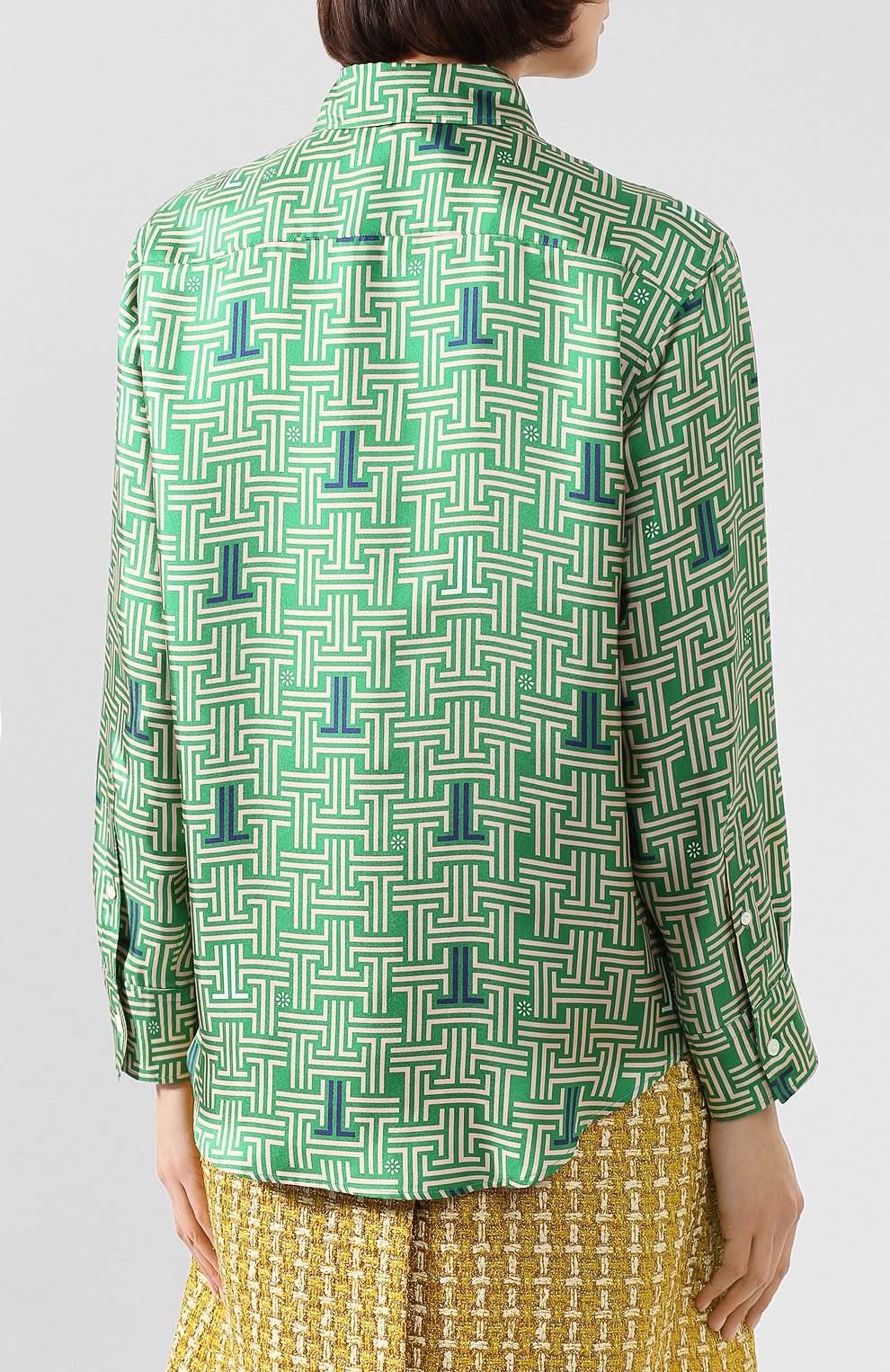 Шелковая блузка LANVIN, арт. RW-T0670I-4231-H19, фото 4