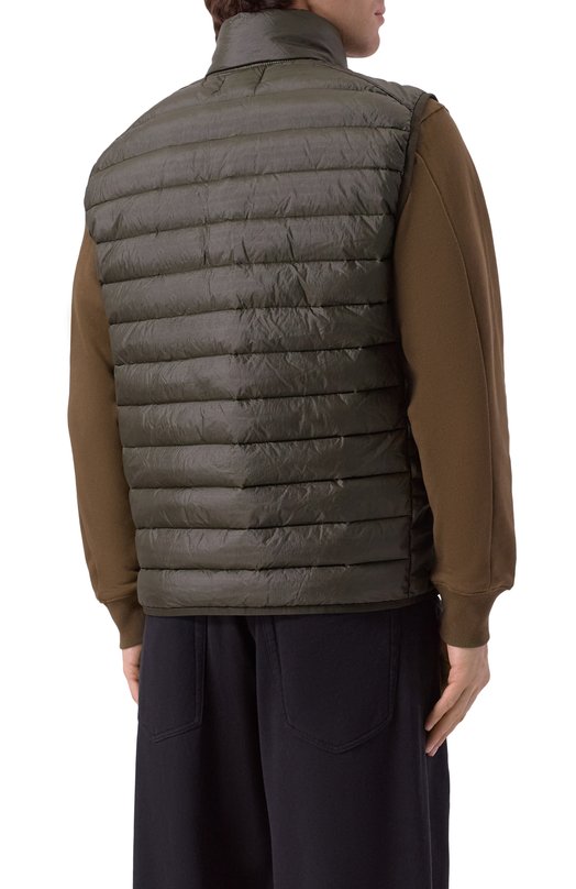 Утепленный жилет Stone Island K1S15G100007S0024 Хаки  K1S15G100007S0024 Фото 4