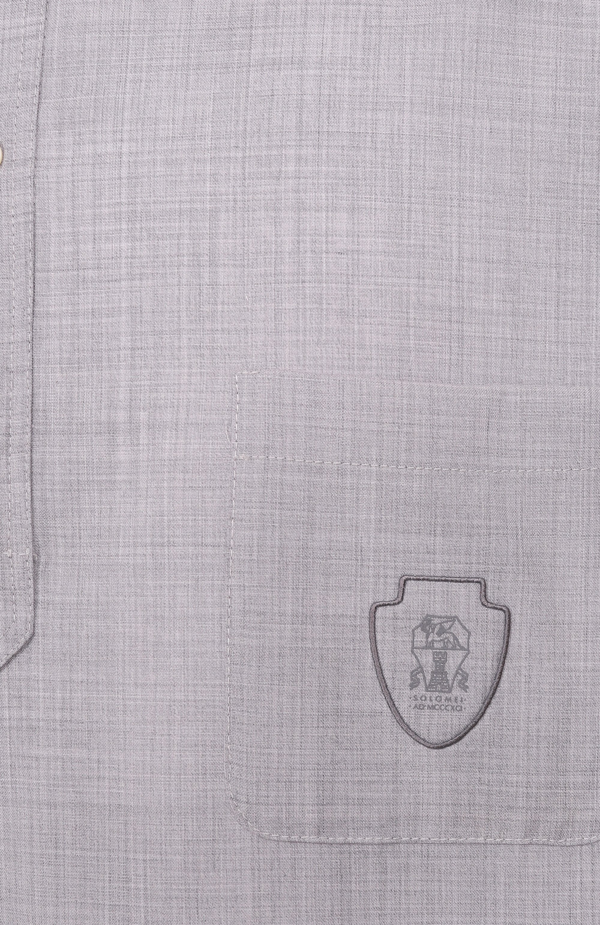 Шерстяная рубашка BRUNELLO CUCINELLI, арт. MM6701301F, фото 6