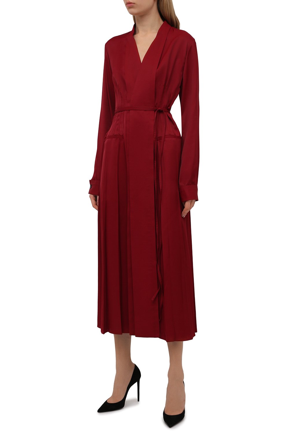 Платье из вискозы JIL SANDER, арт. JSWT506706-WT381500, фото 3