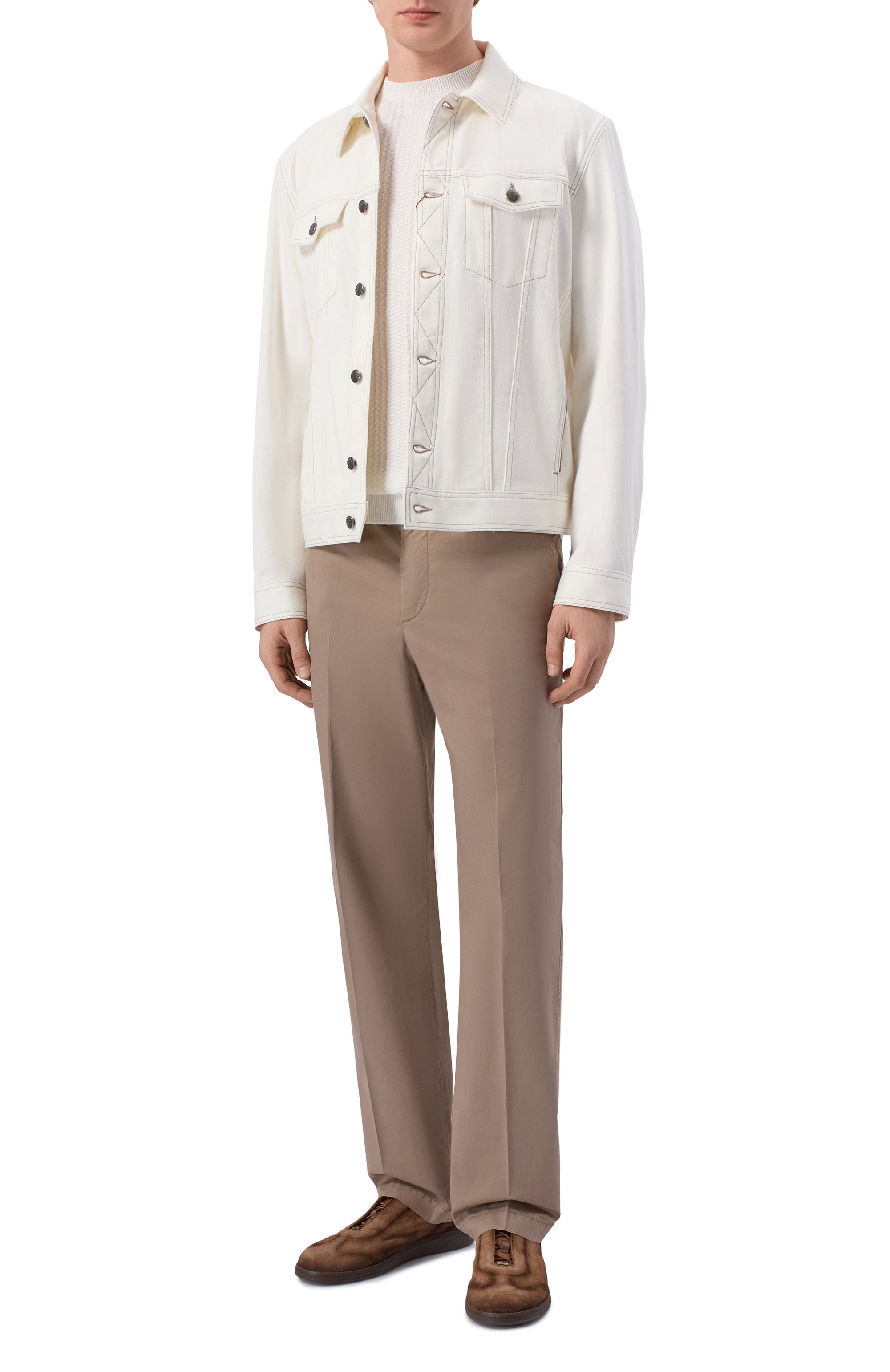 Замшевые кеды dbs-olympic SANTONI, арт. MBPG22109DKTTLUB, фото 2