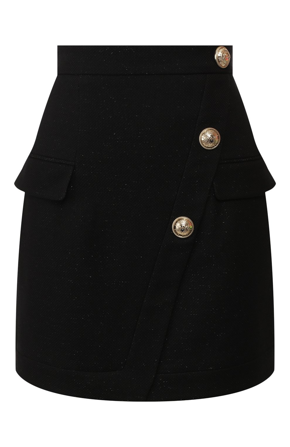 Юбка из смеси вискозы и хлопка BALMAIN, арт. TF14008/V094, фото 1