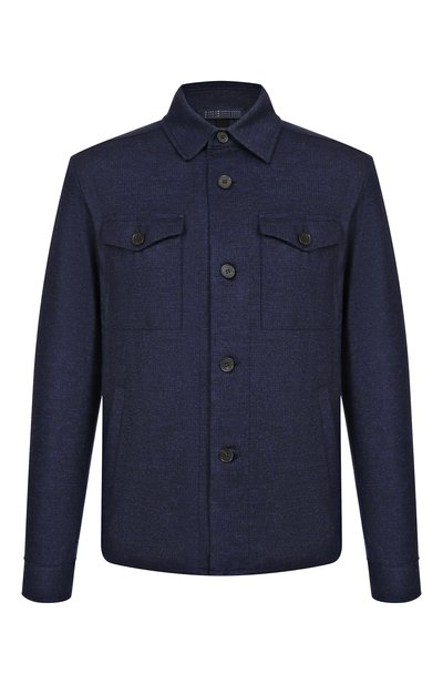Мужская шерстяная куртка-рубашка HARRIS WHARF LONDON, арт. CH9320MVA