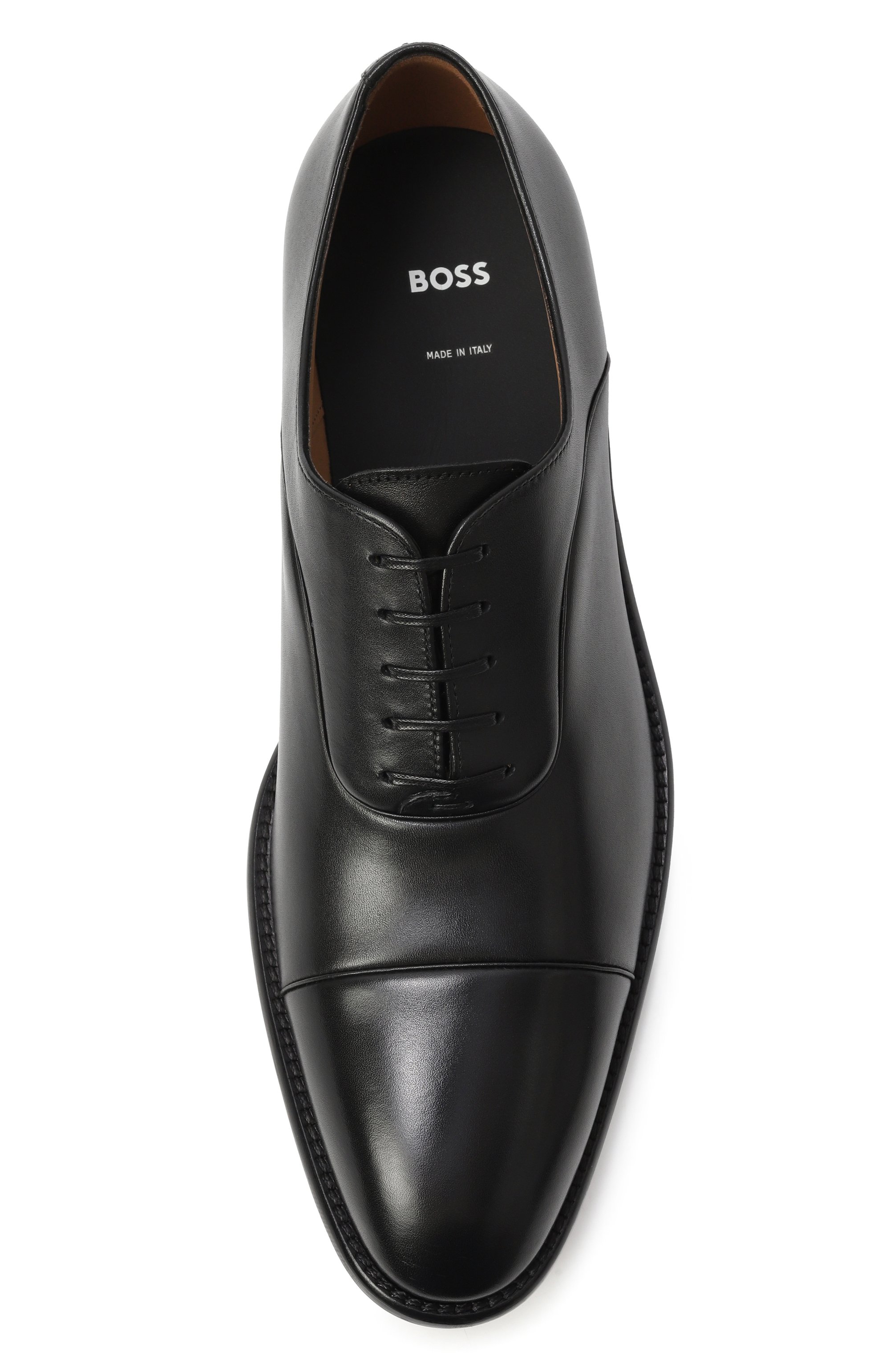 Кожаные оксфорды derrek BOSS, арт. 50546997, фото 6