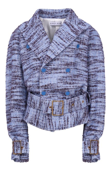Женское твидовое полупальто ROWEN ROSE, арт. C0AT_RR164_XS/TWEED