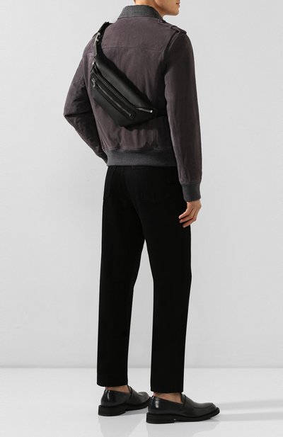 Кожаная поясная сумка TOM FORD, арт. H0409P-LCL037, фото 2