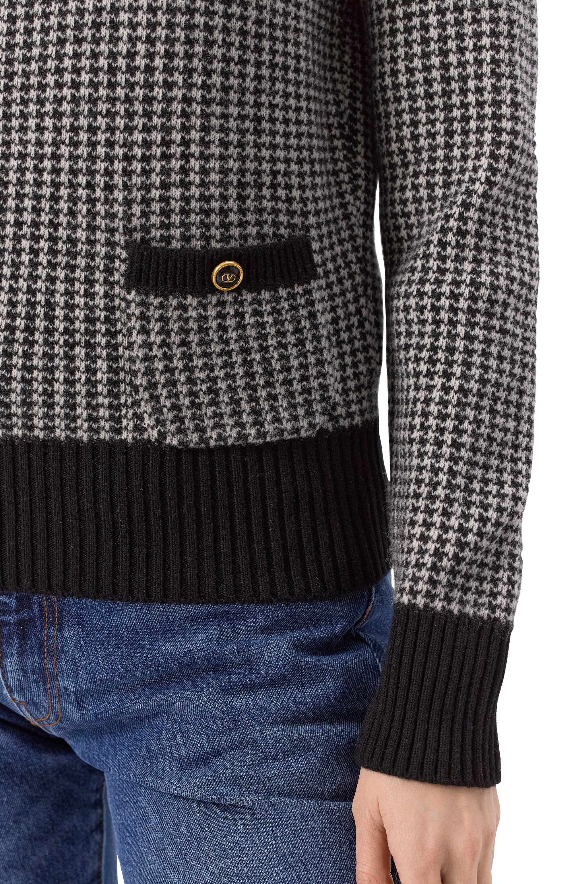 Шерстяной пуловер VALENTINO, арт. 6B3KC63D947, фото 5