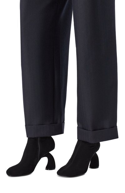Замшевые ботильоны DRIES VAN NOTEN, арт. WS241/1146/135, фото 2