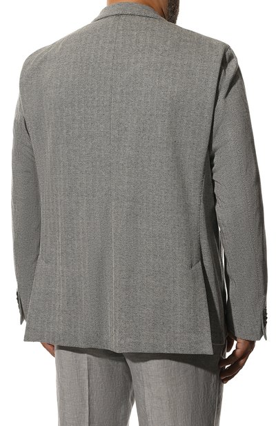 Хлопковый пиджак EDUARD DRESSLER, арт. 6261/23J03, фото 4