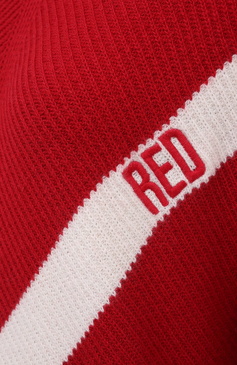 Свитер REDVALENTINO красного цвета по цене 55150 руб., арт. VR3KC06D/5NF, фото 5 Свитер REDVALENTINO, арт. VR3KC06D/5NF, фото 5