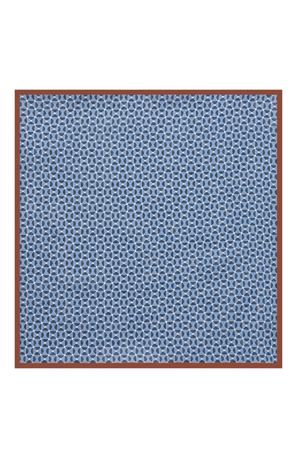 Льняной платок ALTEA голубого цвета по цене 5645 руб., арт. 2358408, фото 3 Льняной платок ALTEA, арт. 2358408, фото 3