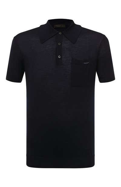 Мужская кашемировое поло PRADA, арт. UMB191-1YFS-F0008-211