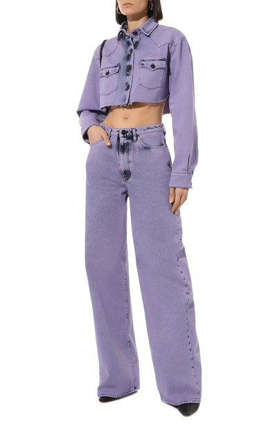 Джинсовая куртка 3X1, арт. 31-W03E64-DR1128/RAND0M BLEACH LAVENDER, фото 2