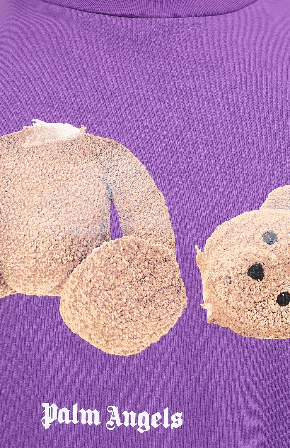 Хлопковая футболка PALM ANGELS, арт. PMAA001E20JER0033760, фото 5