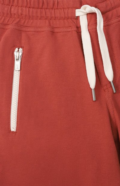 Хлопковые шорты BRUNELLO CUCINELLI, арт. BE854E392C, фото 3