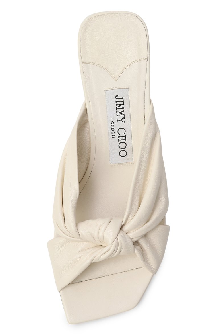 Кожаные мюли avenue 50 JIMMY CHOO, арт. AVENUE 50 NAP, фото 4