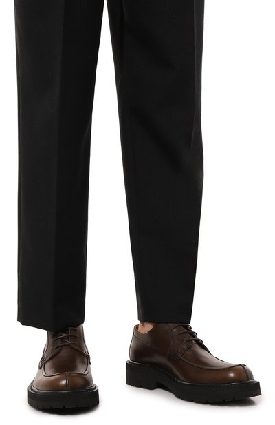 Кожаные дерби DRIES VAN NOTEN, арт. MS242-1334/102, фото 3