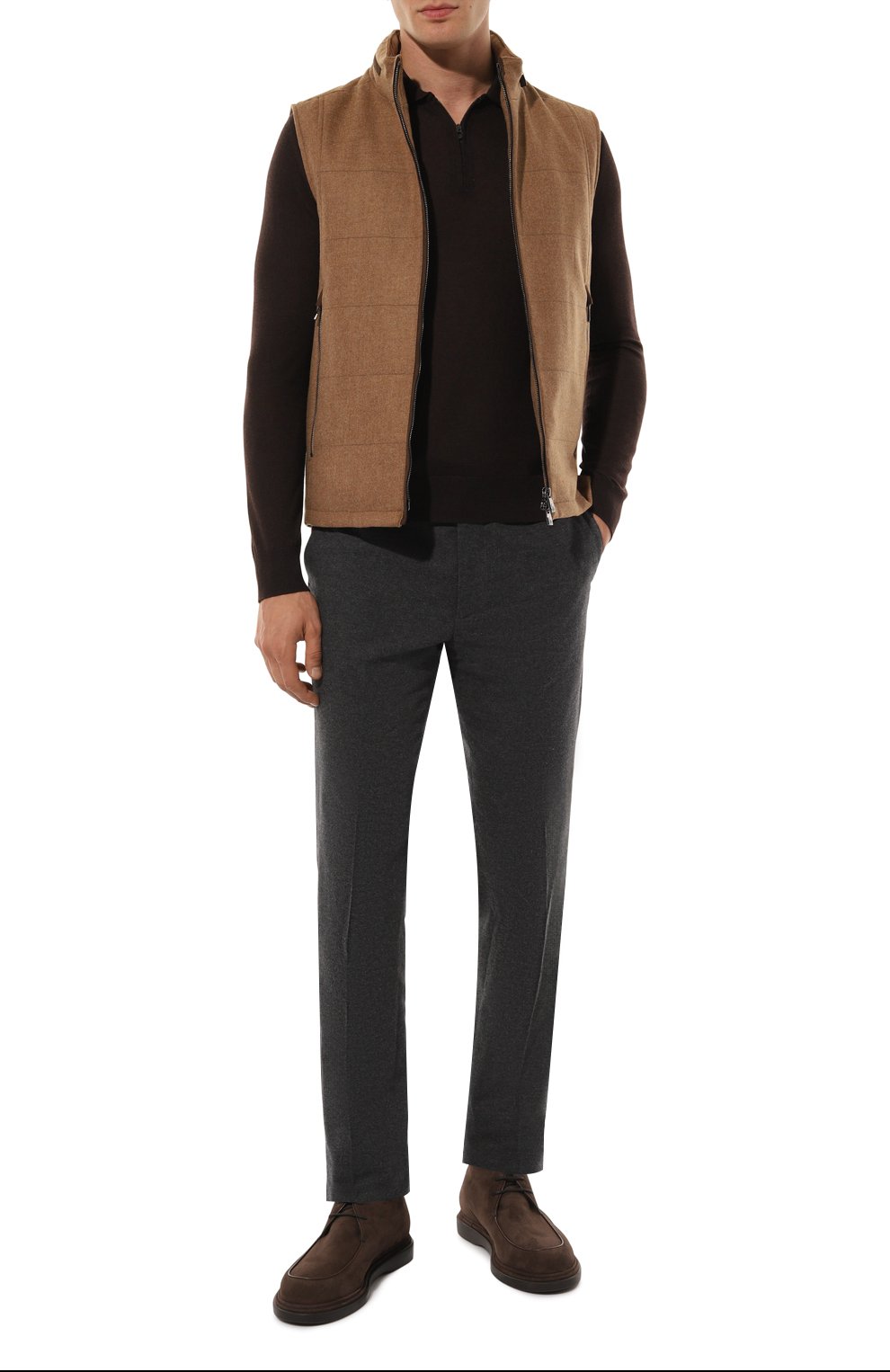 Жилет из шерсти и кашемира CORNELIANI, арт. 94C571-9418267, фото 2