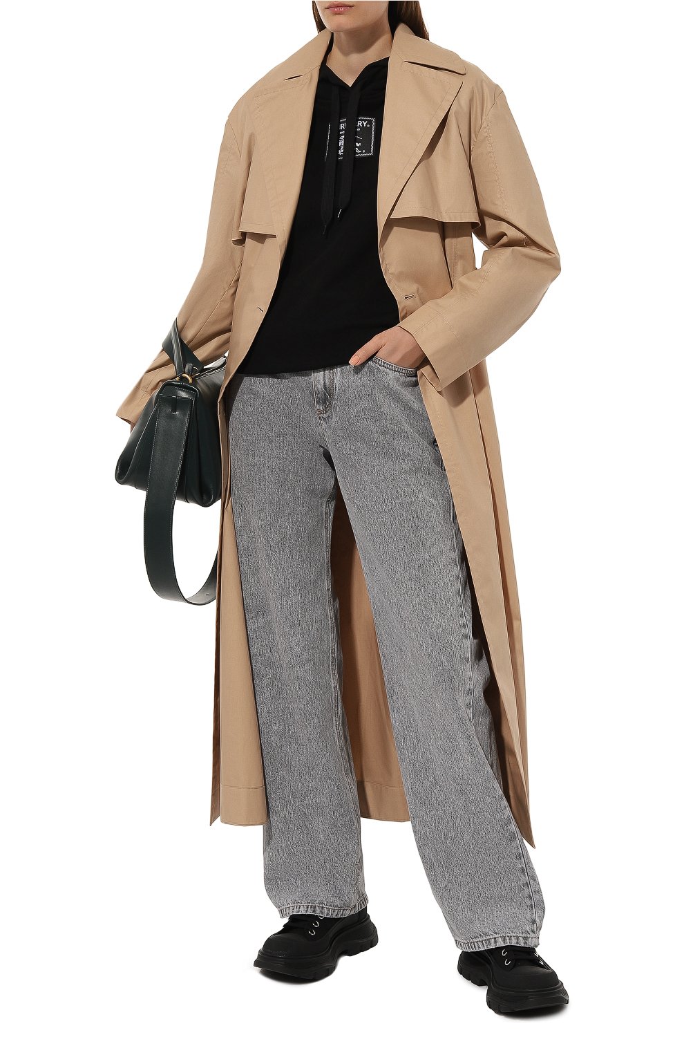 Текстильные ботинки tread slick ALEXANDER MCQUEEN, арт. 697080/W4MV2/1000, фото 2