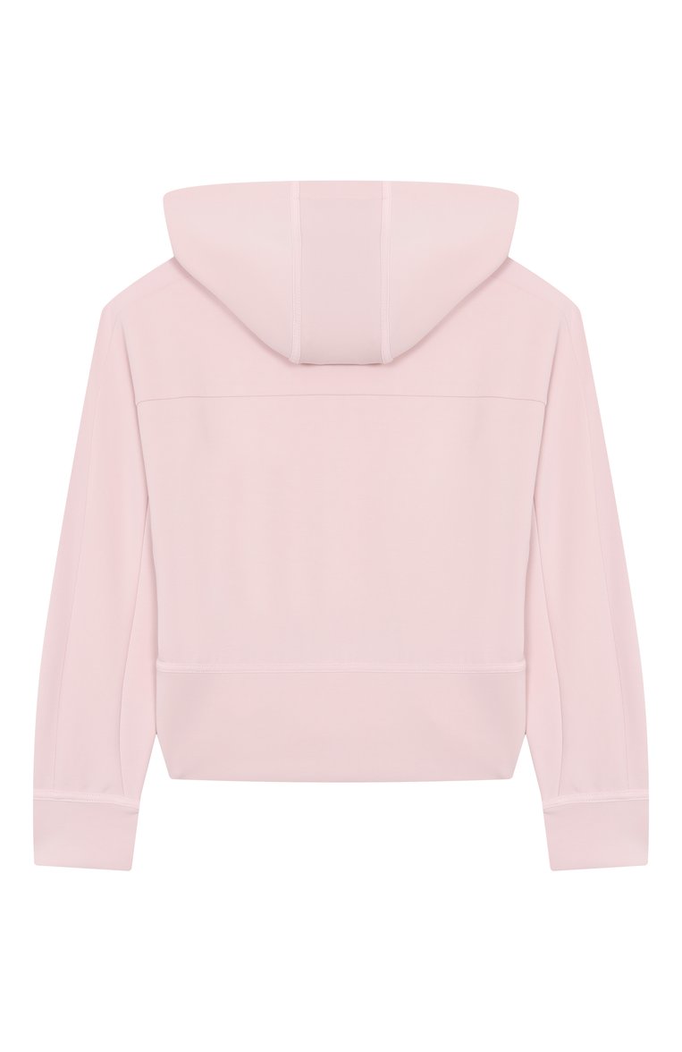 Детская комплект из толстовки и брюк EMPORIO ARMANI светло-розового цвета, арт. EG000207/AF13571 | Фото 3 (Материал внешний: Синтетический материал; Рукава: Длинные; Девочки Кросс-КТ: Костюмы-спорт; Автоматизация состава: Проставлено; Автоматизация ТО: Проставлено; Ростовка одежда: 4 года | 104 см, 6 лет | 116 см, 8 лет | 128 см, 10 - 11 лет | 140 - 146см, 13 - 15 лет | 158 см, 16 лет | 164 см)