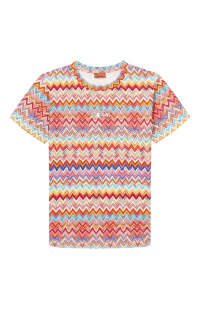Хлопковая футболка MISSONI, арт. MY8A71/Z3756