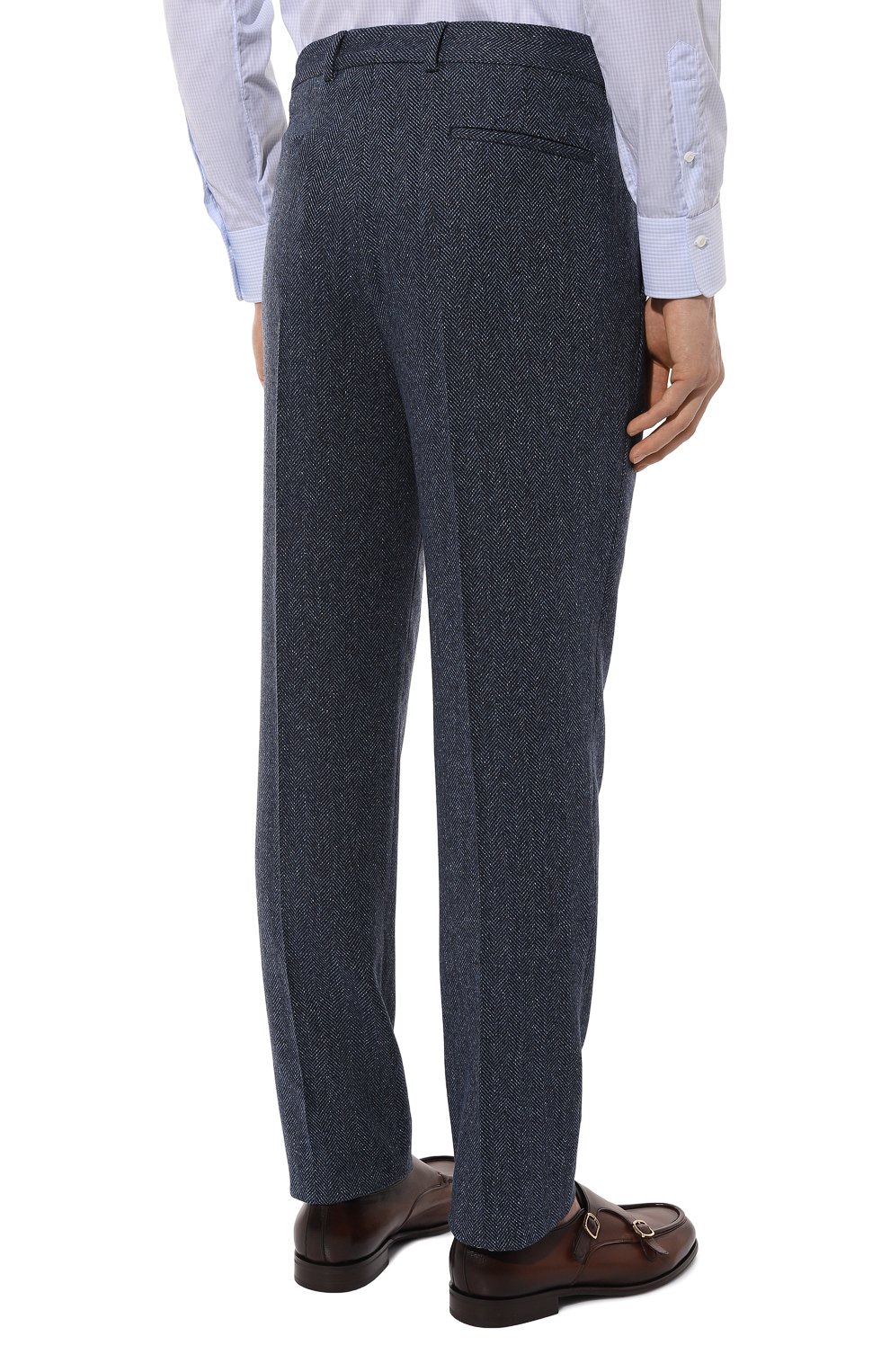 Костюм из шерсти и шелка BRUNELLO CUCINELLI темно-синего цвета по цене 632500 руб., арт. MY452LDWH, фото 7 Костюм из шерсти и шелка BRUNELLO CUCINELLI, арт. MY452LDWH, фото 7