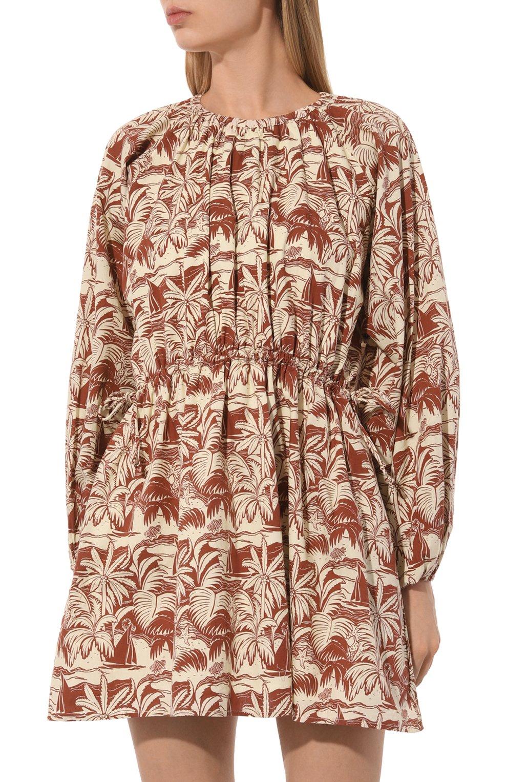 Хлопковое платье PALM NOOSA, арт. N0VA DRESS, фото 3