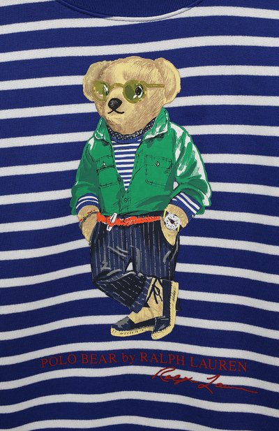 Хлопковый свитшот POLO RALPH LAUREN, арт. 323865677, фото 3