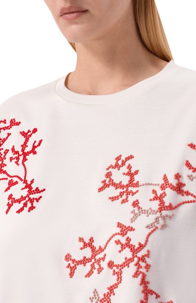 Футболка из шелка и хлопка GIORGIO ARMANI, арт. GW003315/AF25467, фото 5