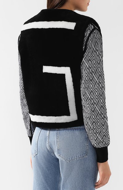 Меховой жилет из овчины GIVENCHY, арт. BW306E607R, фото 4