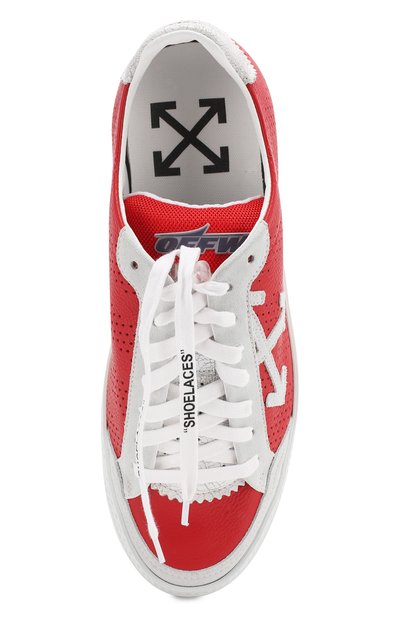 Комбинированные кеды OFF-WHITE, арт. 0MIA112R19B270012001, фото 5
