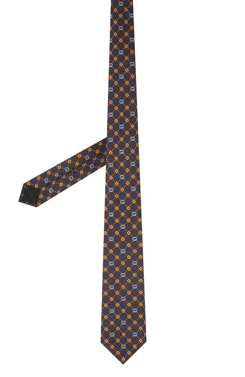 Шелковый галстук GUCCI, арт. 658242/4E002, фото 2