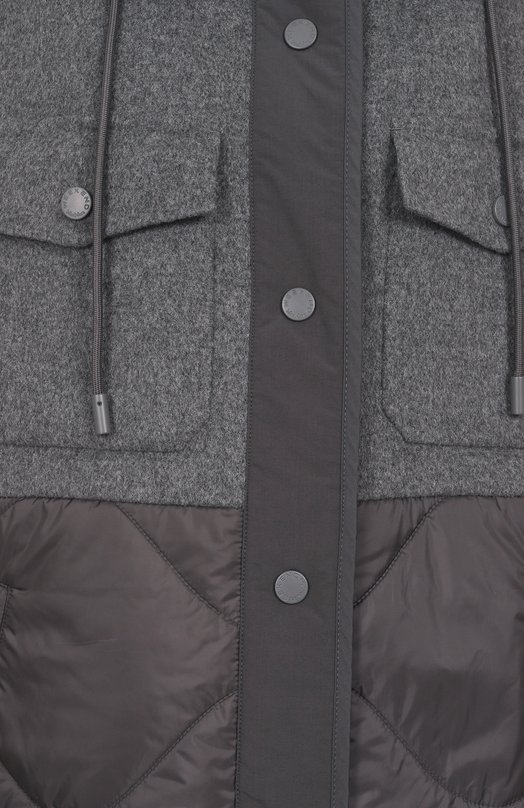 Шерстяная куртка Weekend Max Mara 0SS0LA Серый  0SS0LA Фото 6